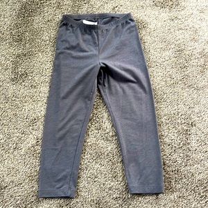 Old Navy Grey Cropped Legging, Size M
